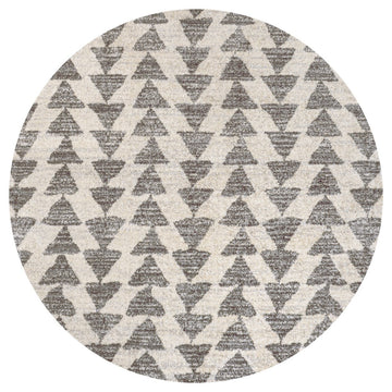 Aisha Moroccan Triangle Geometric Area Rug
